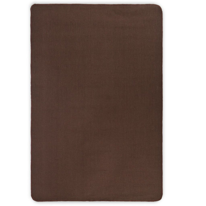 Berkfield Dark Brown Rug Wayfair.co.uk
